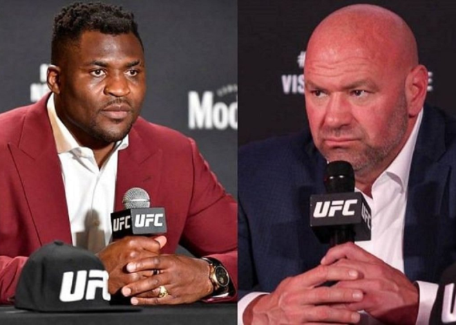 MMA: New Open War between Francis Ngannou and Dana White