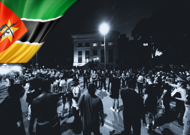 Moçambique: Manifestação pós-eleitoral sob tensão em Maputo