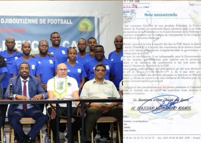 Djibouti: Ministry postpones Football Federation (FDF) elections