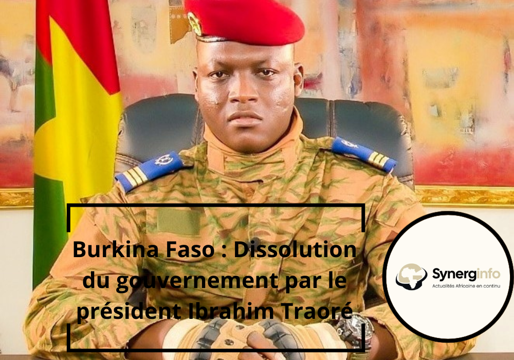 Burkina Faso: Dissolução do governo pelo Presidente Ibrahim Traoré