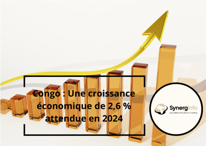 Congo: Crescimento económico de 2,6% esperado em 2024