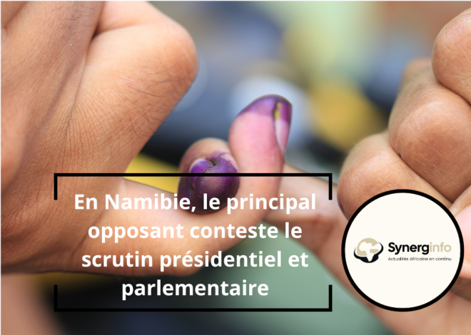 Na Namíbia, o principal adversário disputa as eleições presidenciais e parlamentares