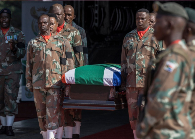 Rapatriement des 14 soldats sud-africains tombés en RDC