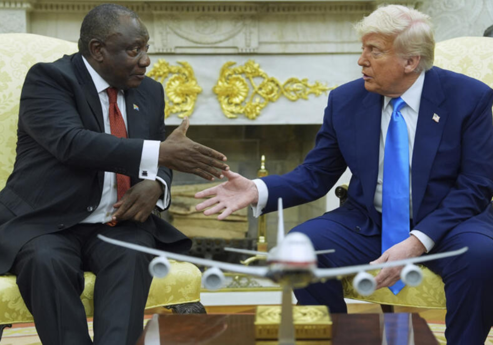 Trump–Ramaphosa : Des échanges tendus mais maîtrisés à la Maison Blanche