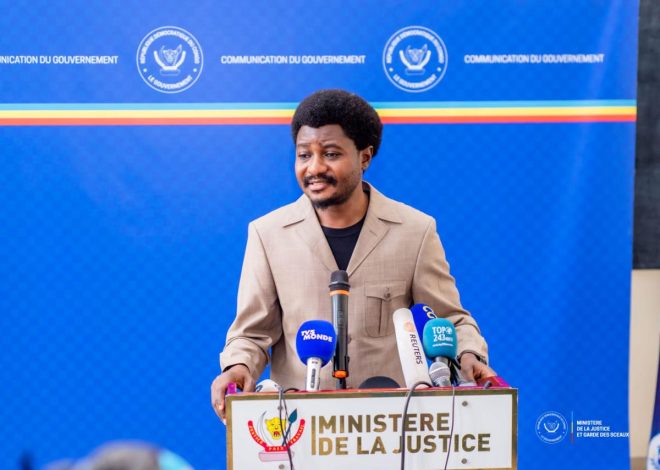 RDC : la justice sollicite l’Assemblée pour poursuivre le ministre de la Justice Constant Mutamba