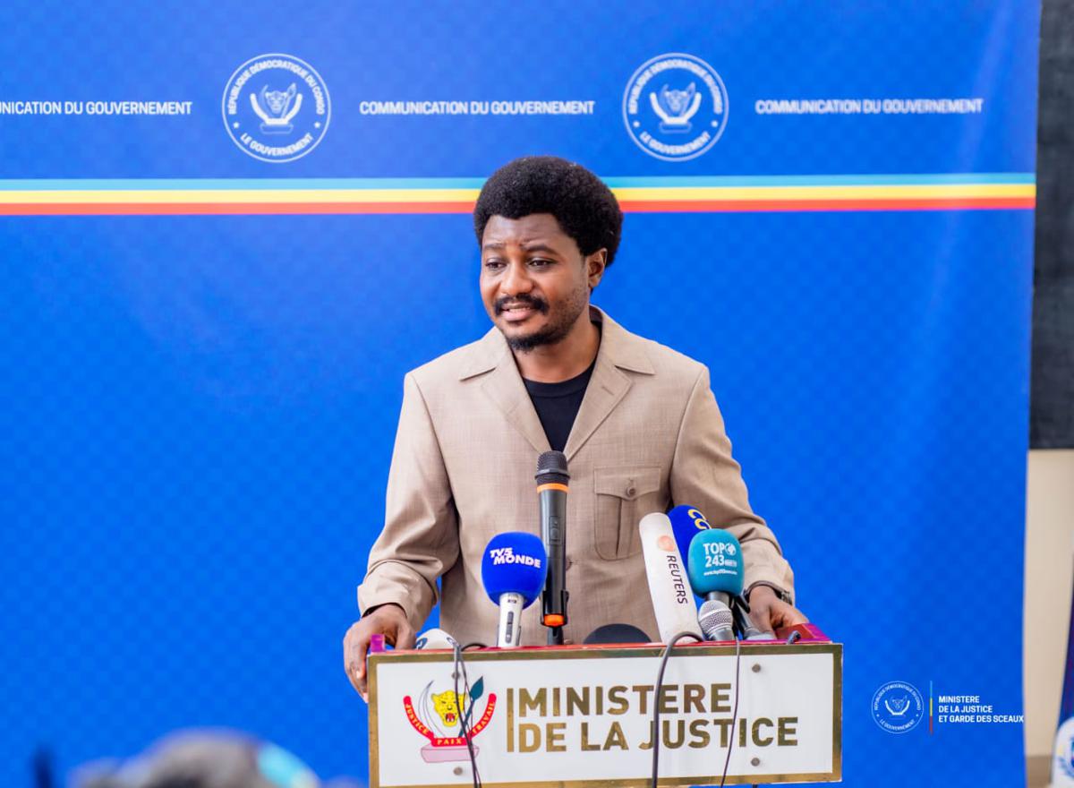 RDC : la justice sollicite l’Assemblée pour poursuivre le ministre de la Justice Constant Mutamba