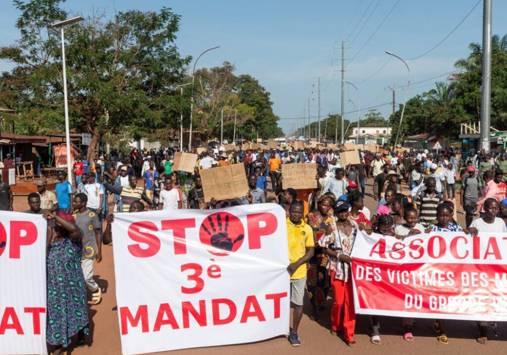 Centrafrique : un meeting de l’opposition bloqué par un groupe de jeunes à Bangui