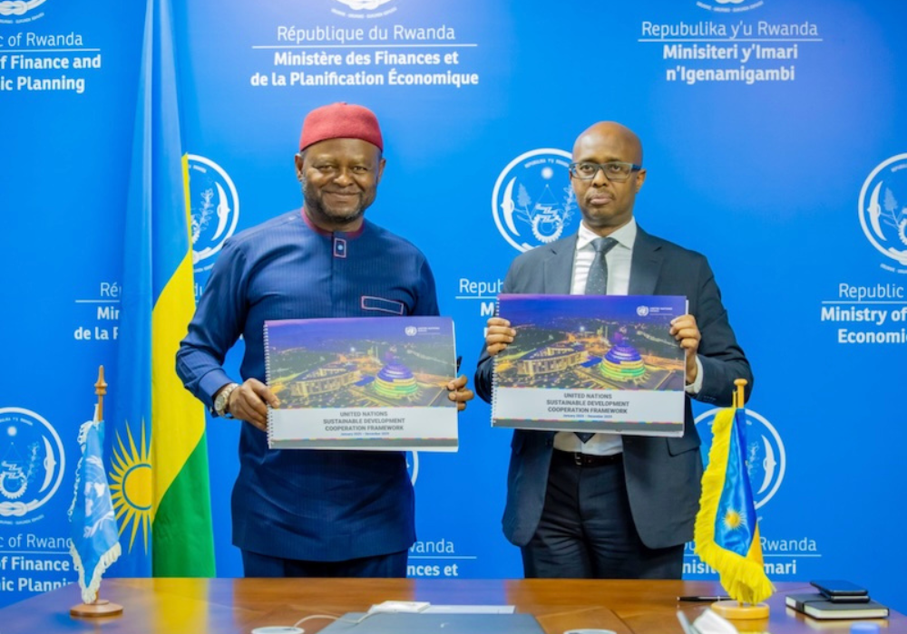Le Rwanda s’appuie sur un nouveau partenariat avec l’ONU pour atteindre le statut de pays à revenu élevé d’ici 2050